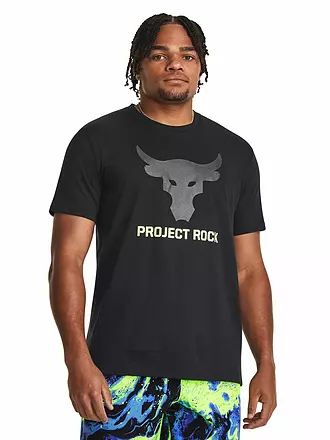 UNDER ARMOUR | Herren T-Shirt Project Rock Brahma | schwarz