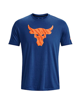 UNDER ARMOUR | Herren T-Shirt The Rock Brahma Bull | blau