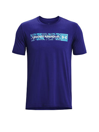 UNDER ARMOUR | Herren T-Shirt UA Camo Chest Stripe | grau