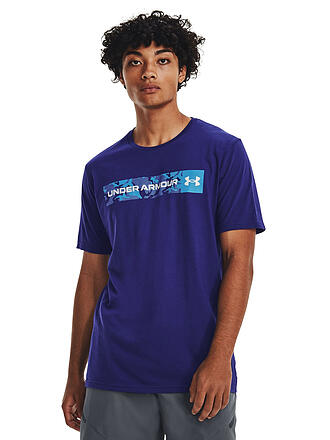 UNDER ARMOUR | Herren T-Shirt UA Camo Chest Stripe | grau
