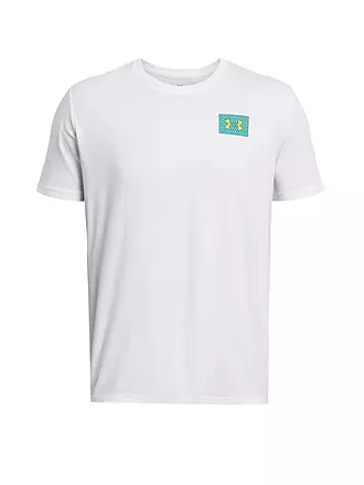 UNDER ARMOUR | Herren T-Shirt UA Color Block | weiss