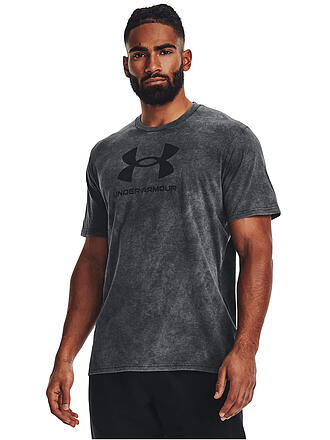 UNDER ARMOUR | Herren T-Shirt UA Wash Tonal Sportstyle | blau