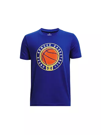 UNDER ARMOUR | Jungen T-Shirt UA Basketball Logo | schwarz