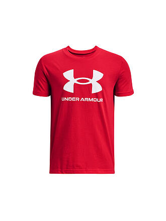 UNDER ARMOUR | Jungen T-Shirt UA Sportstyle | rot