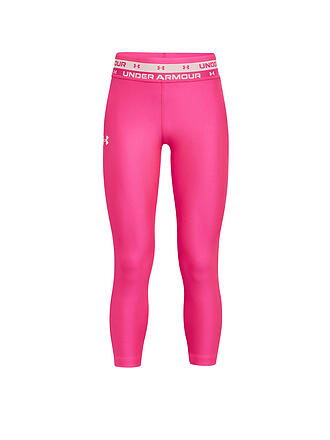 UNDER ARMOUR | Mädchen Fitnesscapri HeatGear® Armor Crop | pink