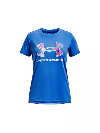 UNDER ARMOUR | Mädchen Fitnessshirt UA Tech™ Print Fill Big Logo | 