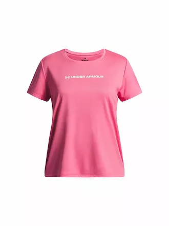 UNDER ARMOUR | Mädchen Fitnessshirt UA Tech™ Wordmark Graphic | pink
