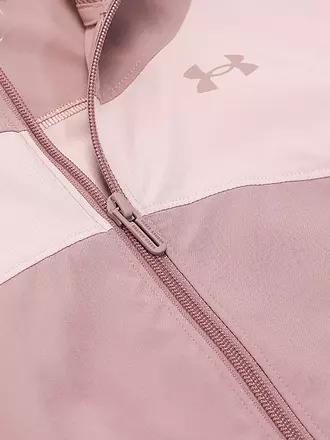 UNDER ARMOUR | Mädchen Jacke UA Rival Woven Hoodie | beere
