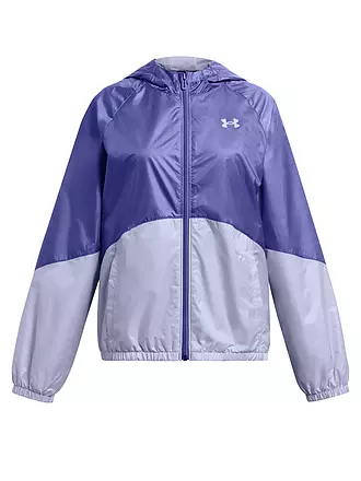 UNDER ARMOUR | Mädchen Jacke UA SportStyle Windbreaker | lila