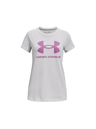 UNDER ARMOUR | Mädchen T-Shirt UA Sportstyle | grau