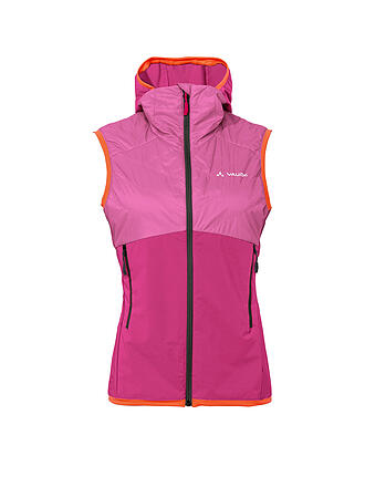 VAUDE | Damen Hybridweste Brenva Hoodie | dunkelblau