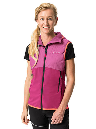 VAUDE | Damen Hybridweste Brenva Hoodie | dunkelblau