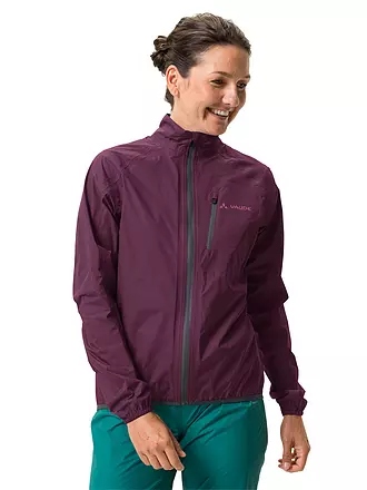 VAUDE | Damen Regenjacke Drop III | dunkelrot