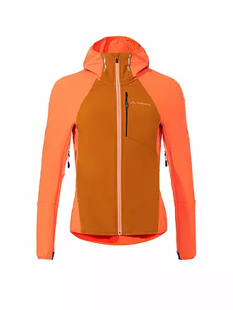 VAUDE | Damen Touren Softshelljacke Larice Hoodie | braun