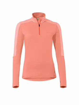 VAUDE | Damen Tourenshirt Livigno mit Zip | dunkelblau