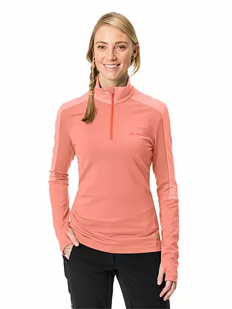 VAUDE | Damen Tourenshirt Livigno mit Zip | dunkelblau