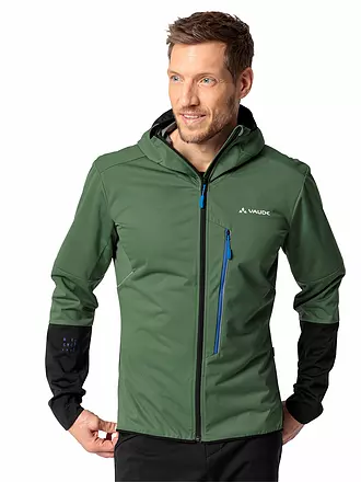 VAUDE | Herren Touren Softshelljacke Larice Light Hoodie | olive