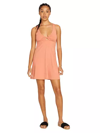 VOLCOM | Damen Kleid Desert Bunnie | koralle