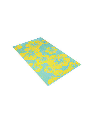 VOSSEN | Badetuch Aloha Flower | grün