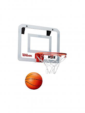 WILSON | Basketballkorb-Set NCAA Showcase Mini Hoop | weiss