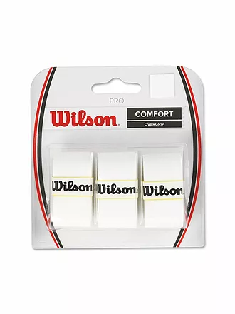 WILSON | Tennis Overgrips Pro White 3 Stk. | weiss