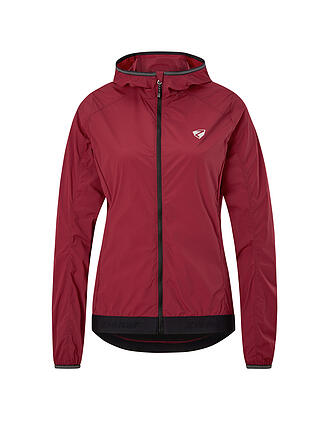 ZIENER | Damen Rad Windjacke Noria | rot