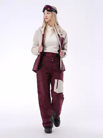 ZIENER | Damen Skijacke Tayara | dunkelrot