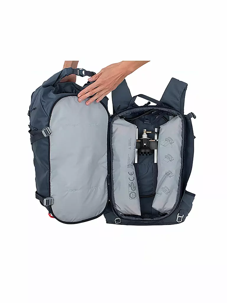 ABS | Lawinenairbag-Rucksack A.LIGHT Tour 25-30L | dunkelblau