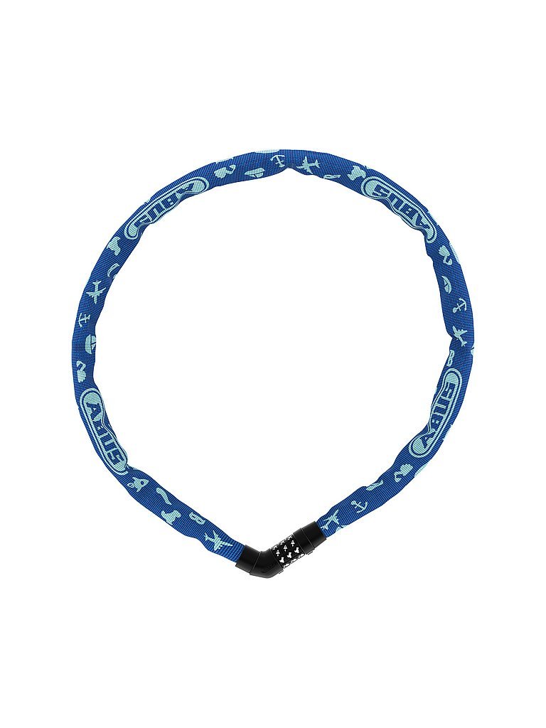 ABUS Fahrrad Kettenschloss Steel-O-Chain 4804C blau