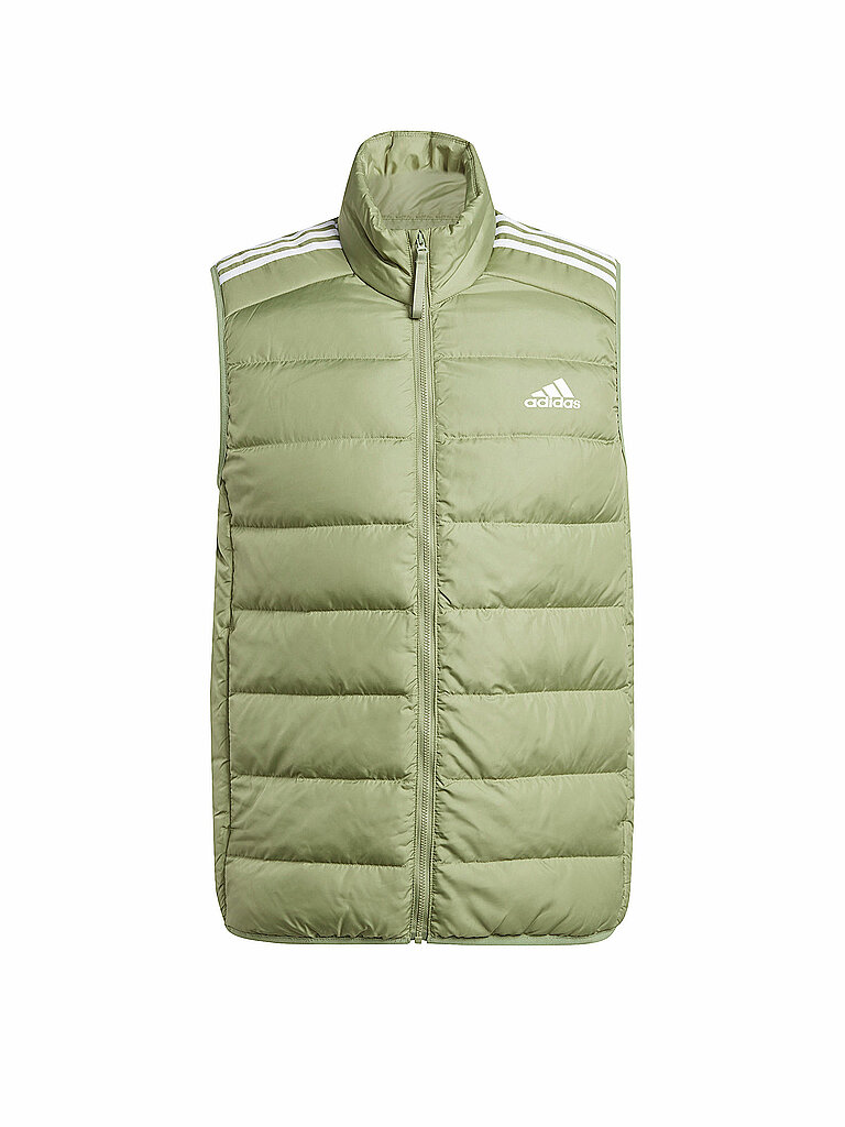 ADIDAS Herren Daunenweste Essentials 3-Streifen Light  olive | M