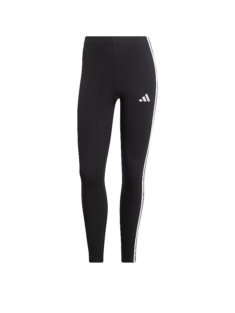 Adidas Legging 3-Streifen Stretch Schwarz