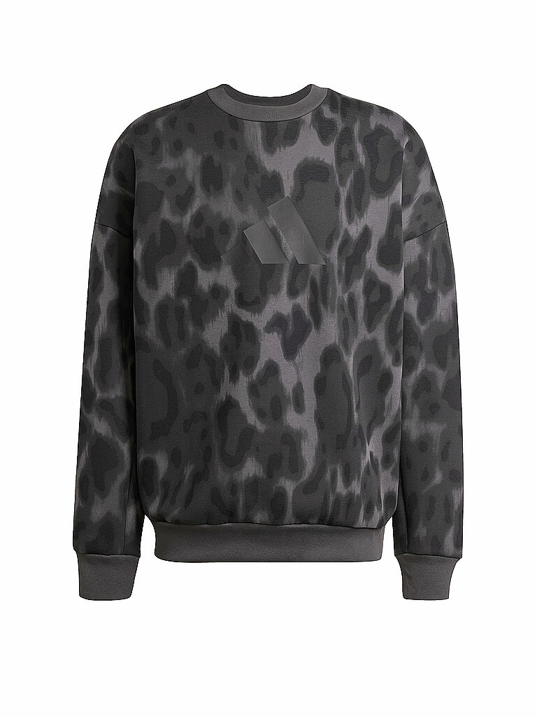 Adidas Sweater 3-Streifen Spacer Schwarz