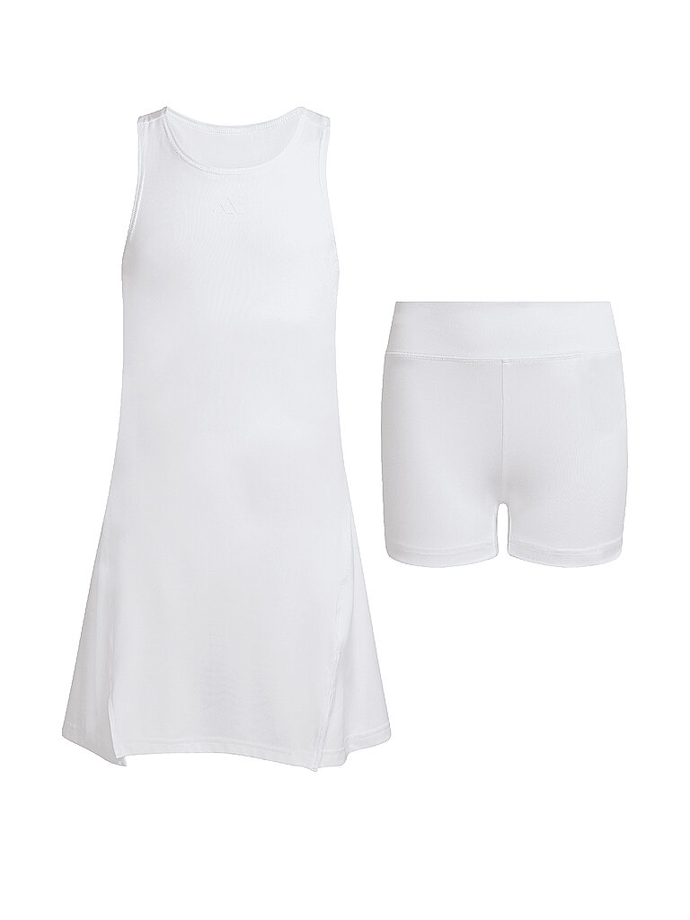 Adidas Club A-Linien-Saum Tenniskleid Climacool Weiss