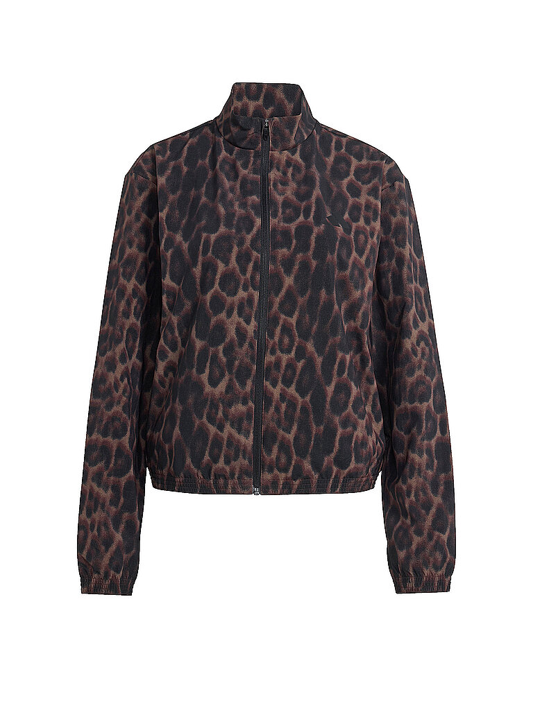 Adidas Jacke 3S AOP Stretch Braun