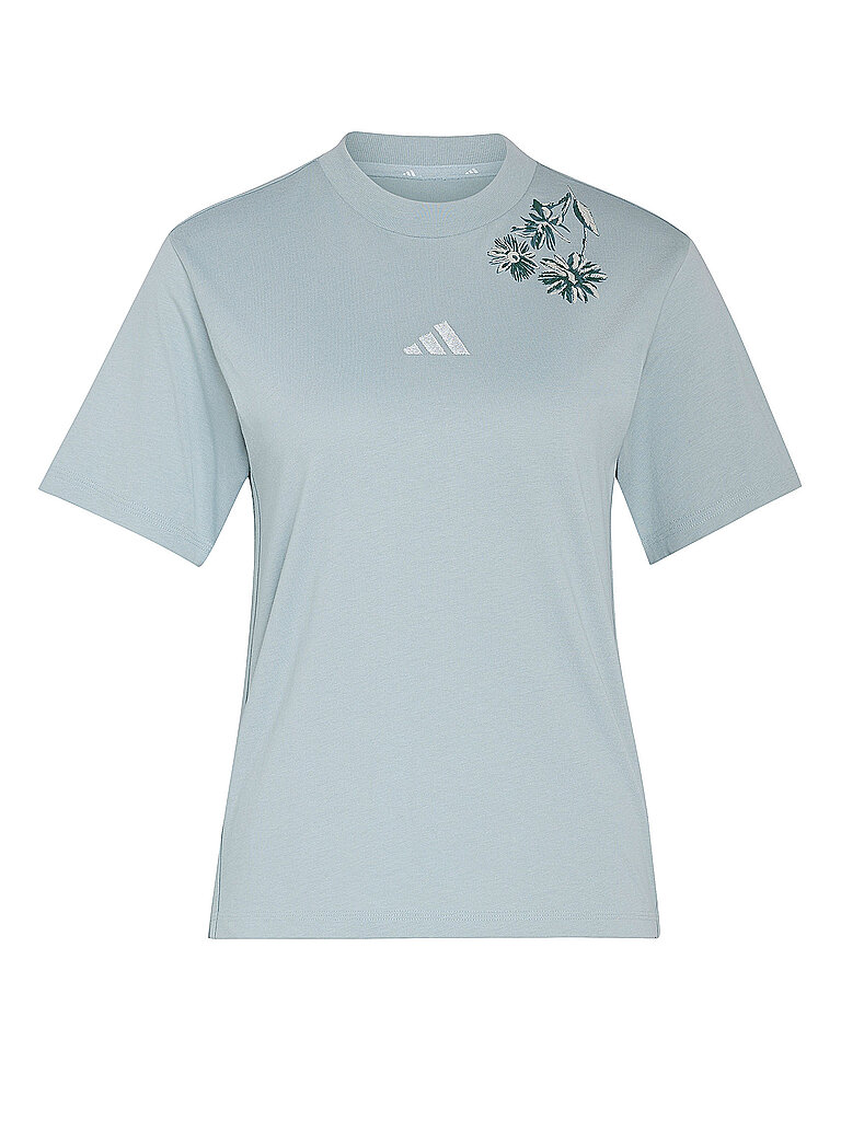 Adidas T-Shirt Essentials 3-Stripes Mint