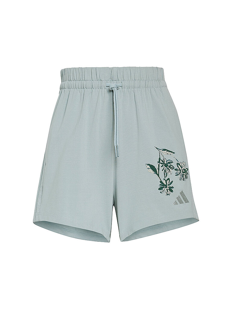 Adidas Short 3-Stripes Baumwolle Mint