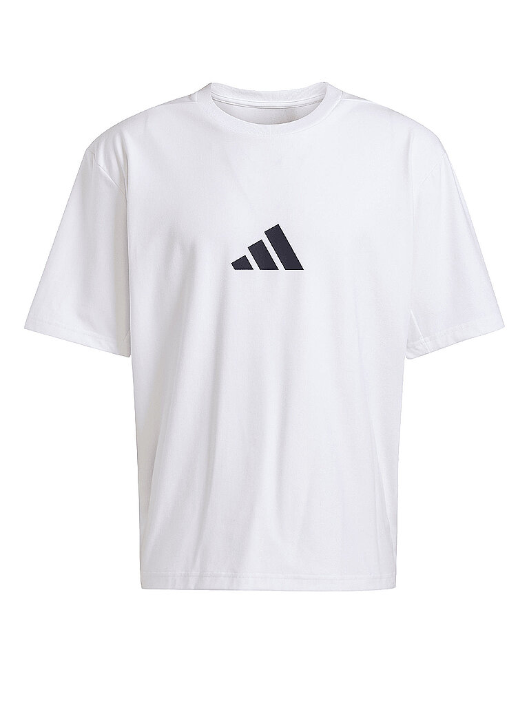 Adidas T-Shirt Locker Geschnitten Recyceltes Weiss