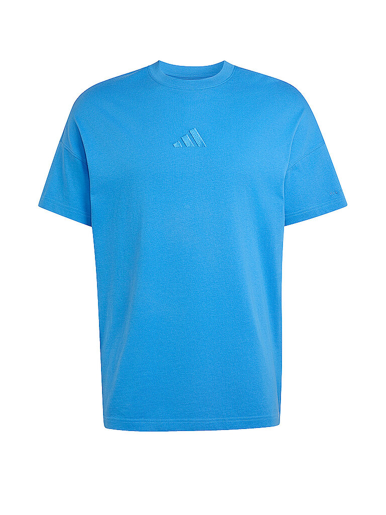 Adidas Alltagsheld Baumwolle Sportshirt Blau