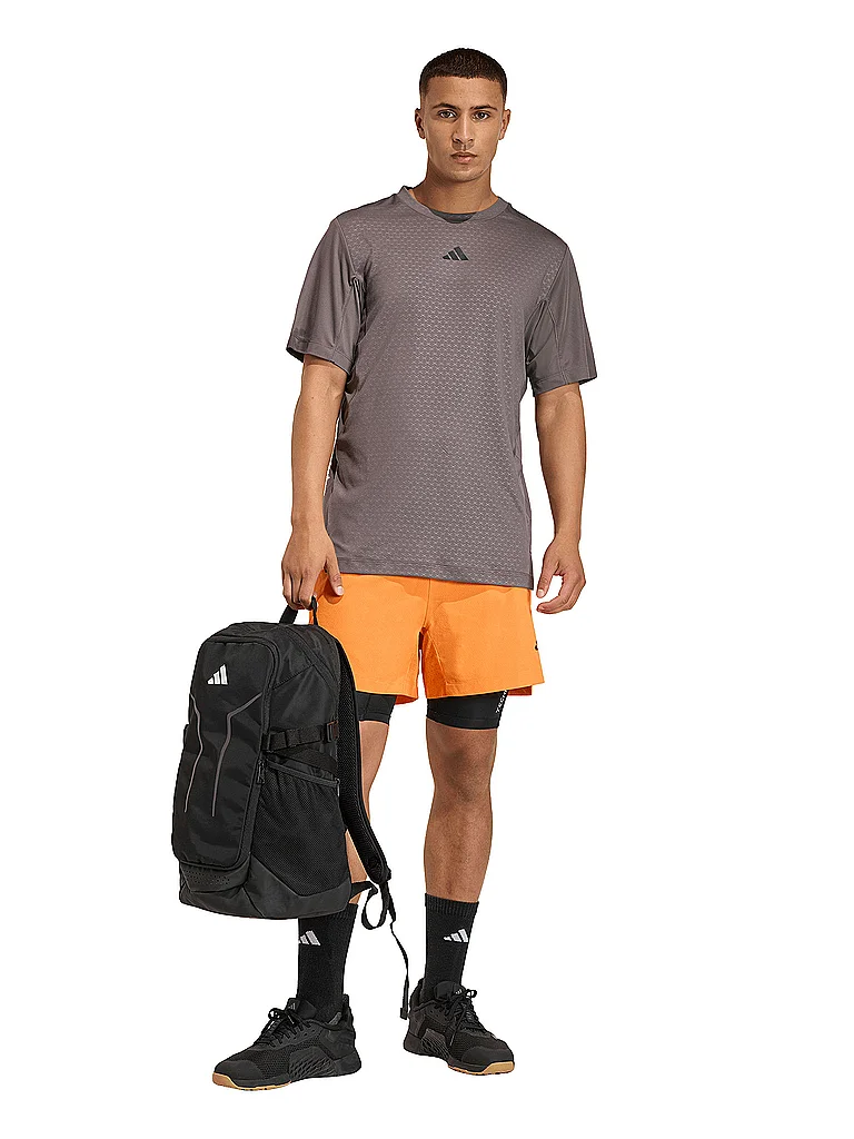 Adidas Herren Fitnessshirt D4T Power Braun | S