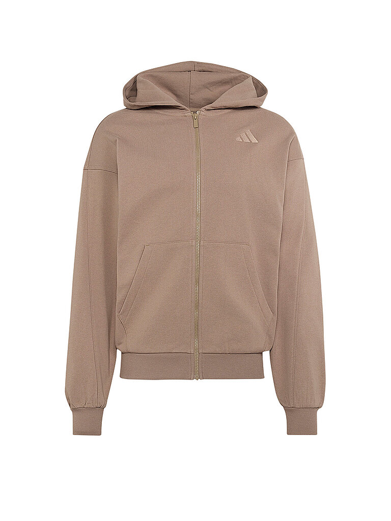 ADIDAS Herren Kapuzenjacke Small Logo braun | XXL
