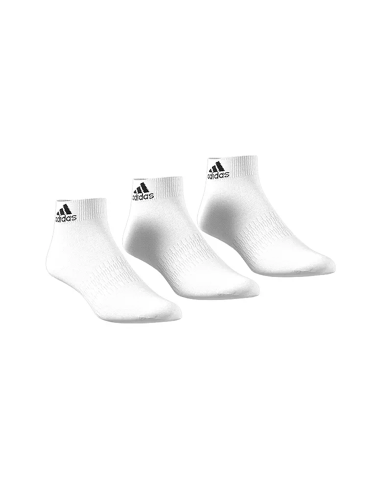 ADIDAS | 3er Pkg. Socken Mid Cut | weiss