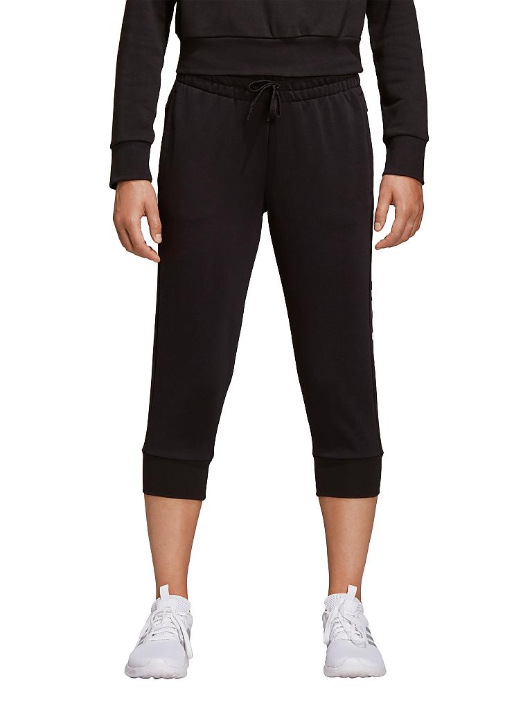 ADIDAS | Damen 3/4 Hose Essentials Linear | schwarz