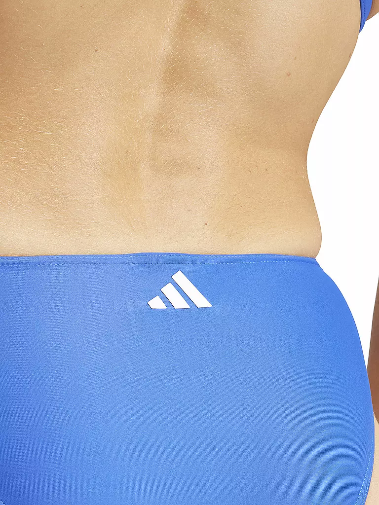 ADIDAS | Damen Badeanzug 3 Bar Logo Print | blau