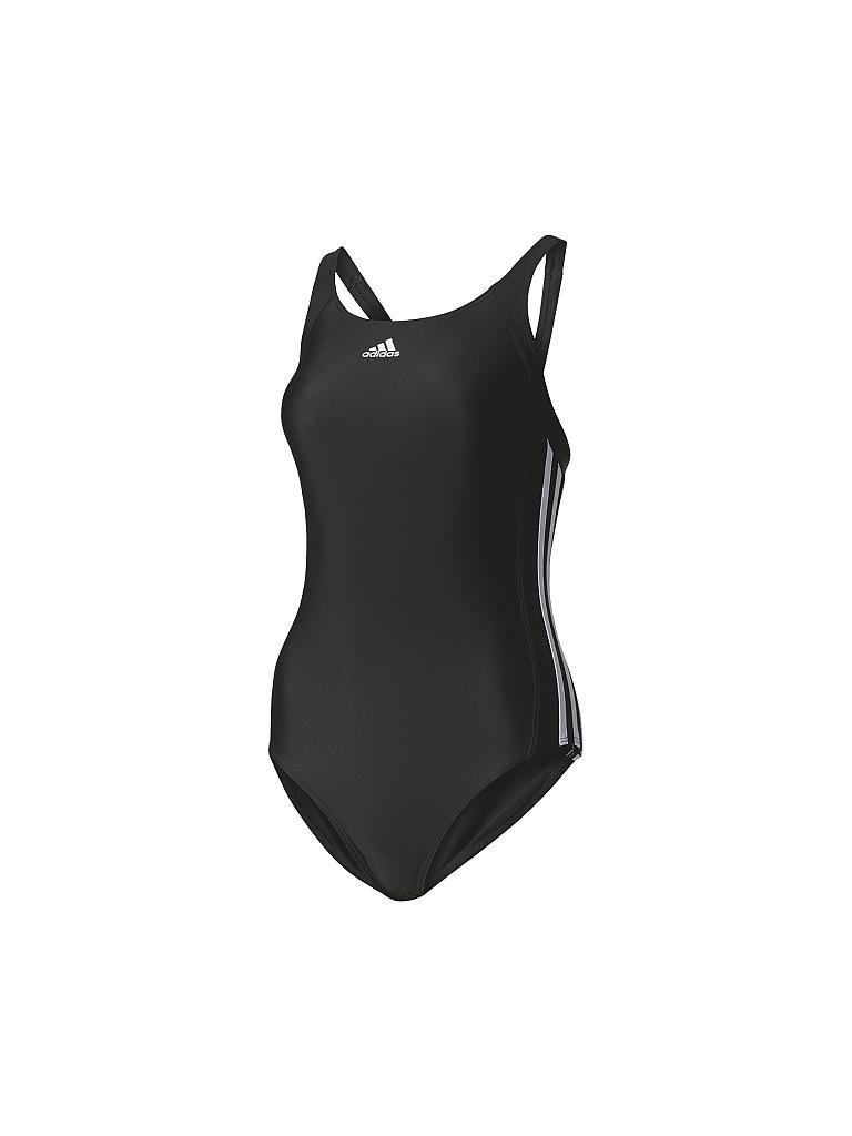 ADIDAS | Damen Badeanzug 3-Streifen | schwarz