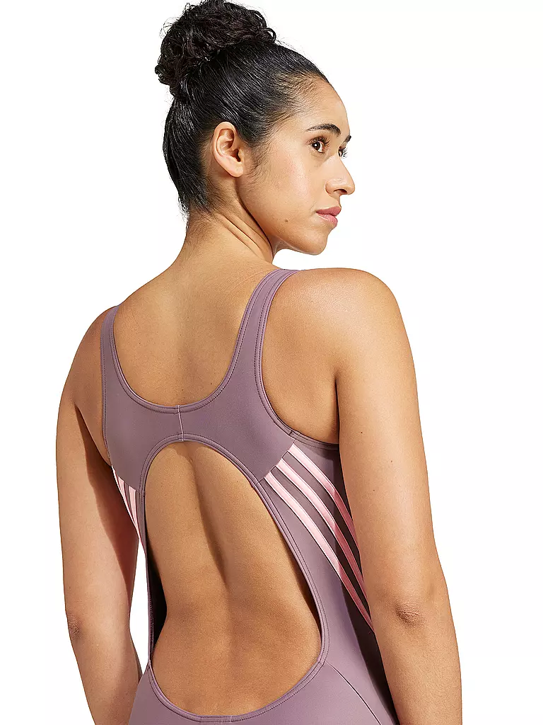 ADIDAS | Damen Badeanzug 3-Streifen | beere