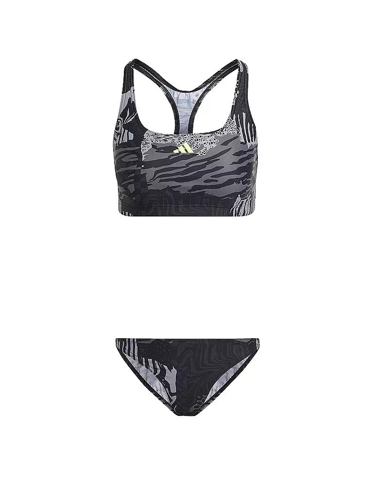 ADIDAS | Damen Bikini Allover Graphic | grau