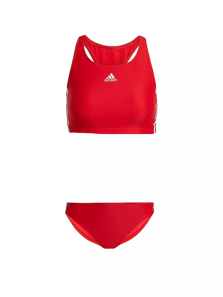 ADIDAS | Damen Bikini Fit 3-Streifen | rot