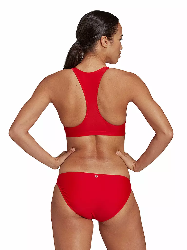 ADIDAS | Damen Bikini Fit 3-Streifen | rot