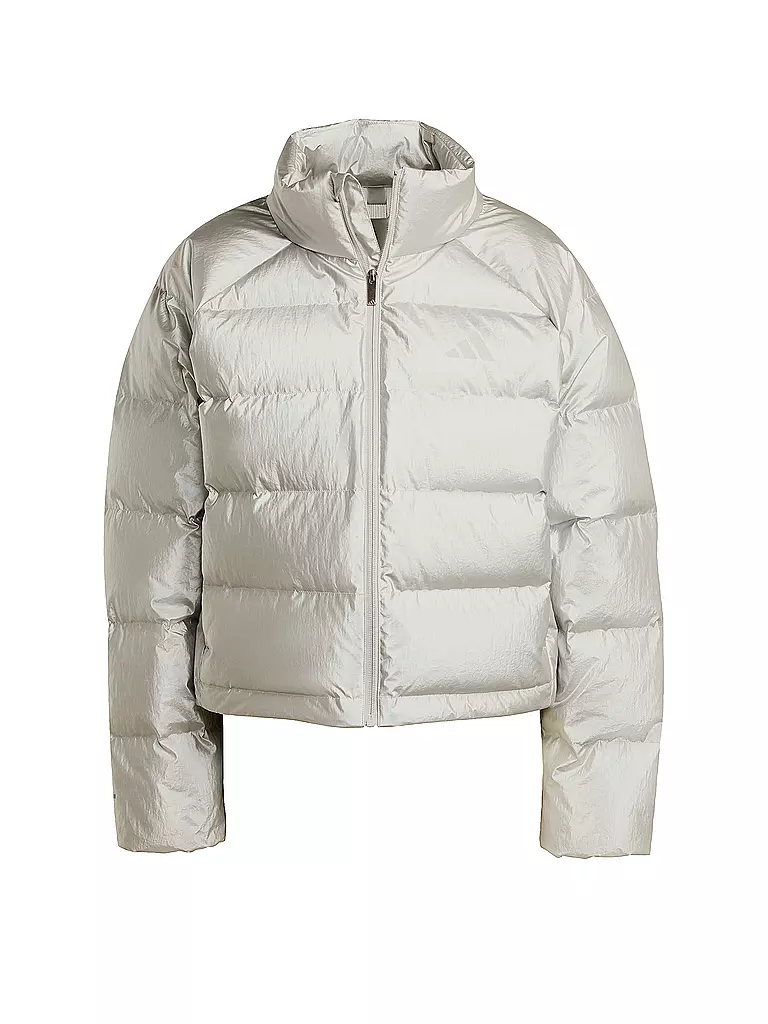 ADIDAS | Damen Daunenjacke Helionic Holiday CLIMAWARM | silber