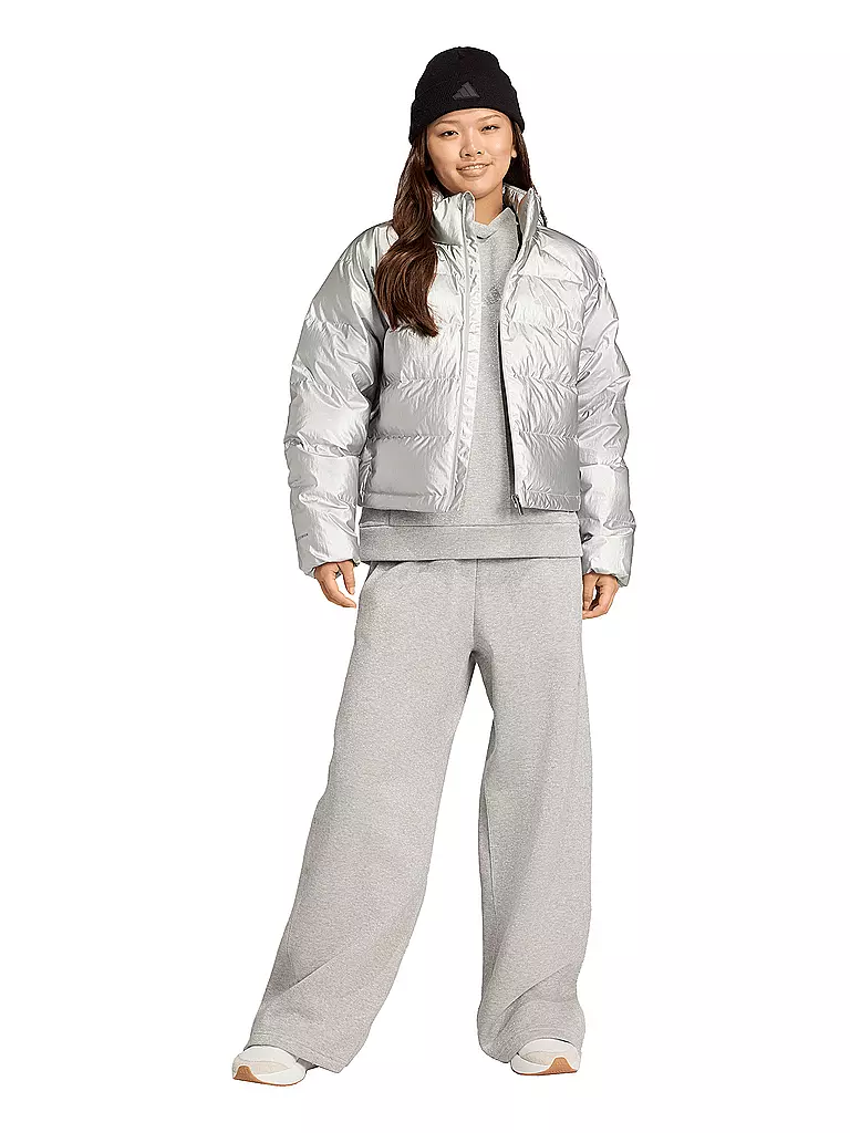 ADIDAS | Damen Daunenjacke Helionic Holiday CLIMAWARM | silber